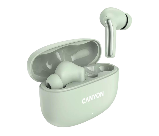 CANYON Słuchawki dokanałowe OnGo 9 Zielone CNS-TWS9G - 1348430 - zdjęcie 3